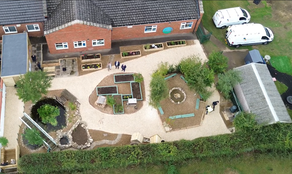 A sensory garden in Doncaster